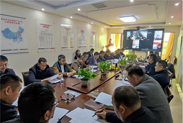 泰安市圣恒路桥有限公司 2021年春节后工作会议胜利召开